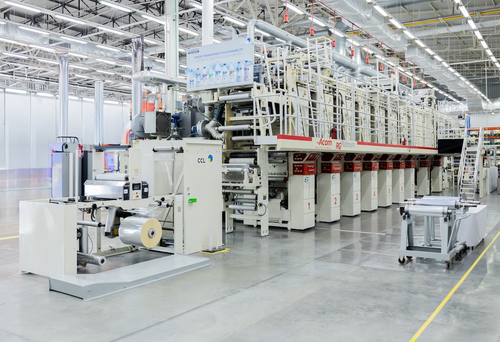 CCL Label production facility